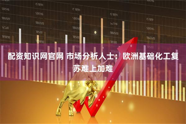 配资知识网官网 市场分析人士：欧洲基础化工复苏难上加难